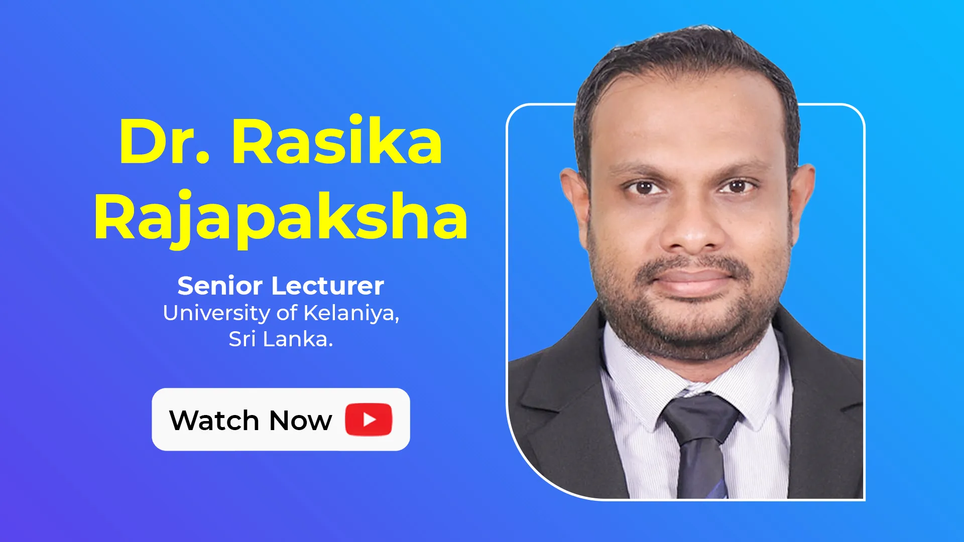 LEAP 2025 Nominee - Dr Rasika Rajapaksha
